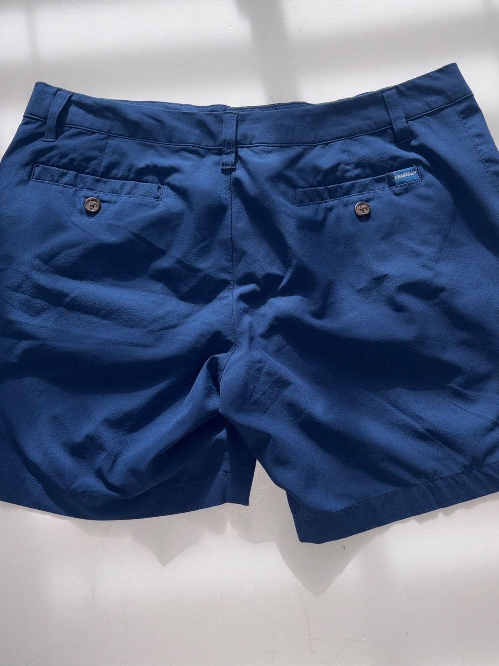 Men's Chubbies Navy Blue Casual Shorts Chino 6”